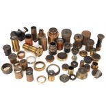 A Large Collection of Telescope Eyepieces,