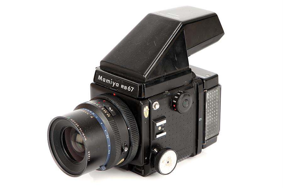 A Mamiya RZ67 Professional Medium Format Camera,