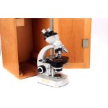 A Modern Zeiss Binocular Microscope,