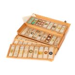 A Collection of 54 Mineral Microscope Slides,