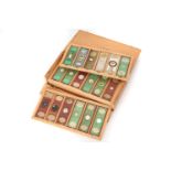 A Collection of Thirty Six Microscope Slides,