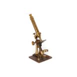 A Small Ross Compound Microscope,