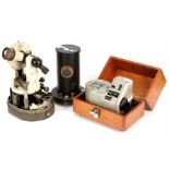 A Precision Aneroid Barometer, a Theodolite and a Reflecting Galvanometer,