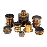 A Small Selection of Brass Lenses,