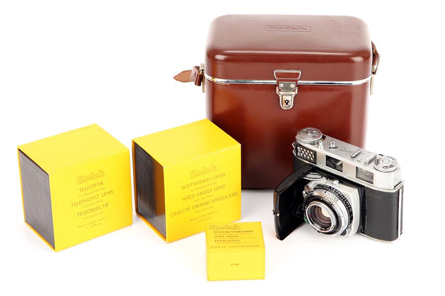 A Kodak Retina IIIC Rangefinder Camera,