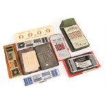 Eight Mechanical Pocket Calculators,