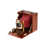 A J. Lizars 'Challenge' Quarter Plate Tropical Hand & Stand Camera,