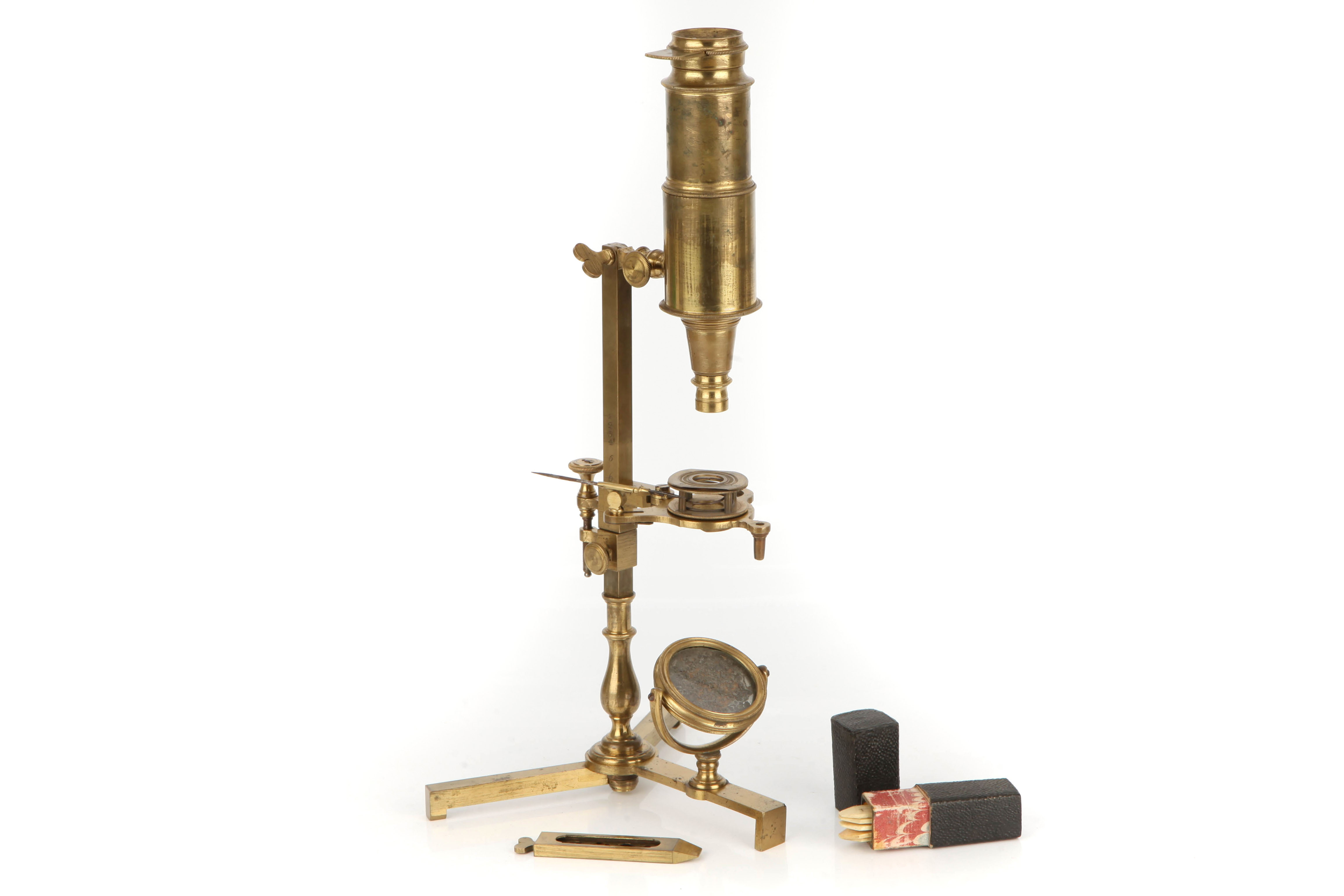 A Benjamin Martin Universal-Type Compound Microscope, - Image 4 of 4