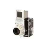 An Ihagee Exakta 66 (Post-War) Vertical SLR Camera,