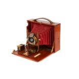 A J. Lizars 'Challenge' Model C Tropical 4¾×6½" Hand & Stand Camera,