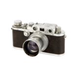 A Leica IIIb Rangefinder Camera,