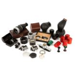 A Good Selection of Various Zeiss Ikon Accessories,