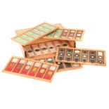 A Collection of 36 Microscope Slides,