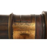 A Perkin Son & Rayment 8½x6½" 'Optimus' Waterhouse Stop Brass Portrait Lens,