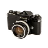 A Nikon F SLR Camera,