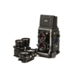 A Mamiya C330 Professional TLR Camera,