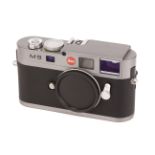 A Leica M9 Digital Rangefinder Body,