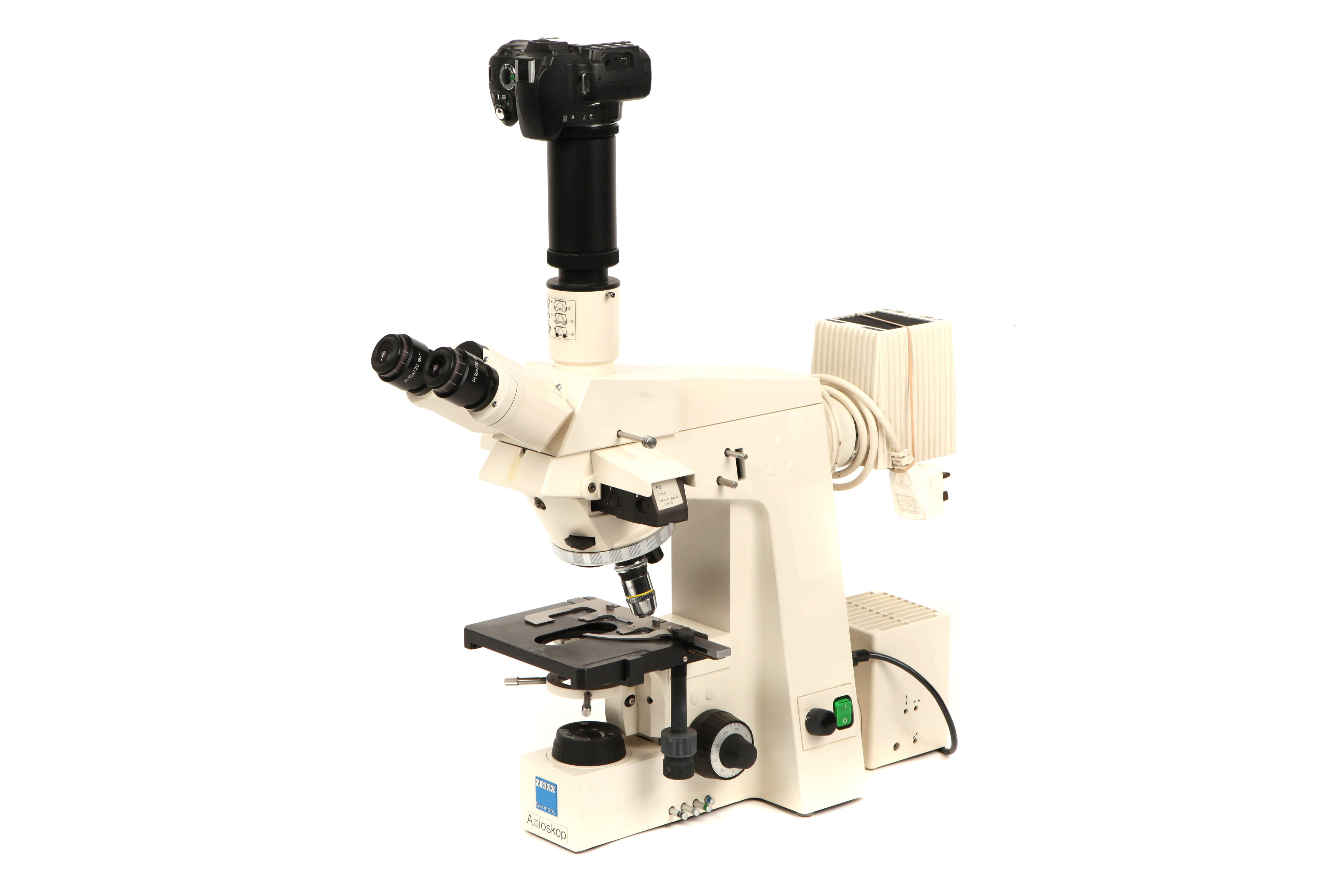 A Modern Zeiss Axioskop Microscope,