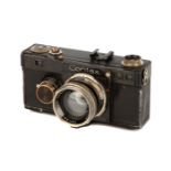 A Zeiss Ikon Contax Ie Rangefinder Camera,