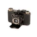 A Zeiss Ikon Super Nettel I (536/24) Rangefinder Camera,