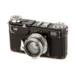 A Zeiss Ikon Contax II Rangefinder Camera,