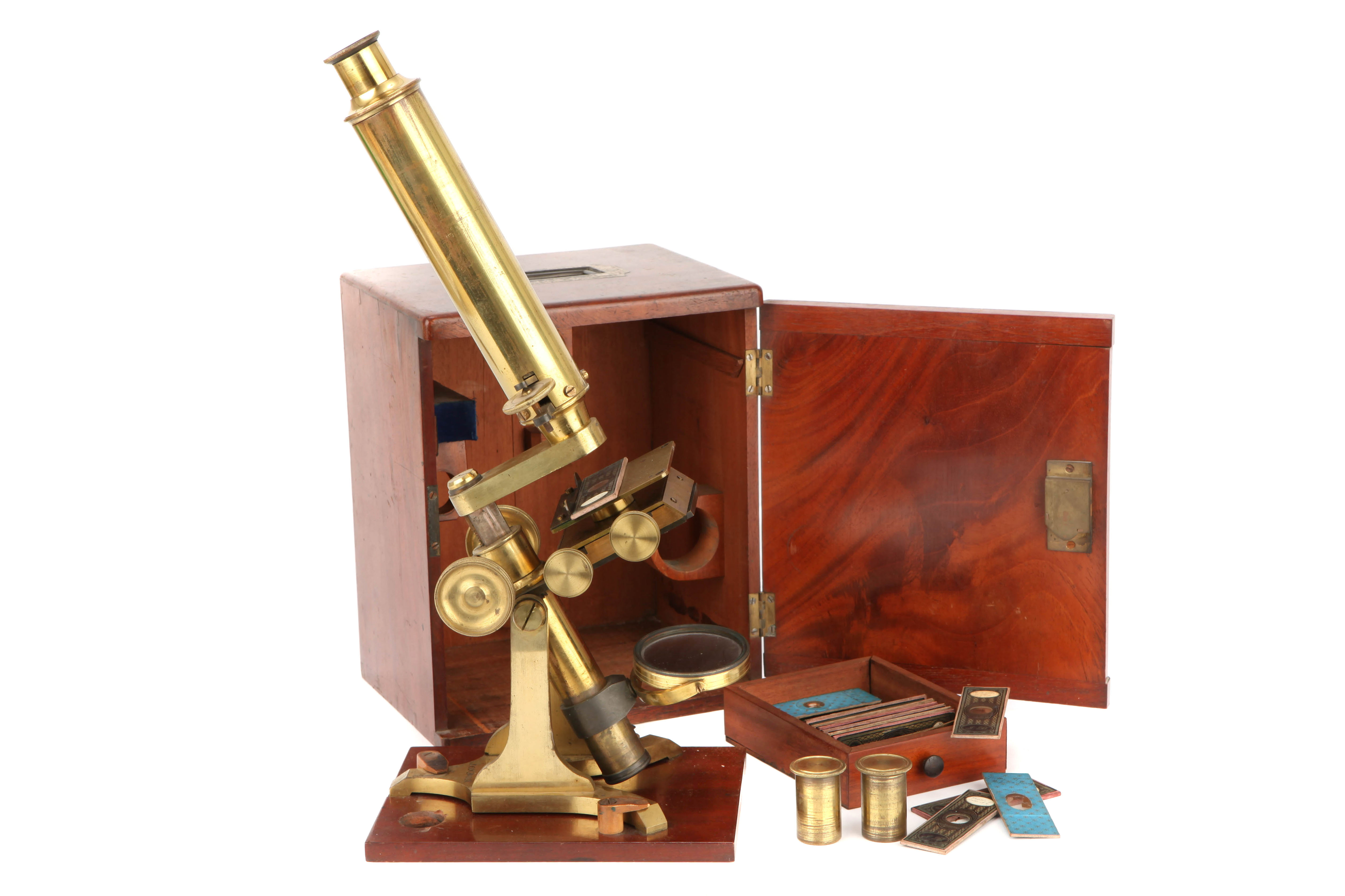 A Victorian Society of The Arts Type Microscope,