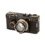 A Zeiss Ikon Contax If Rangefinder Camera,