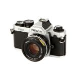 A Nikon FM2n SLR Camera,