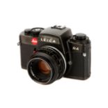 A Leica R4 SLR Camera,