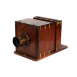 A T. Ottewill & Co. Sliding Box 8x8" Wet Plate Camera,