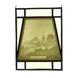 Lithophane in Stained Glass Frame,