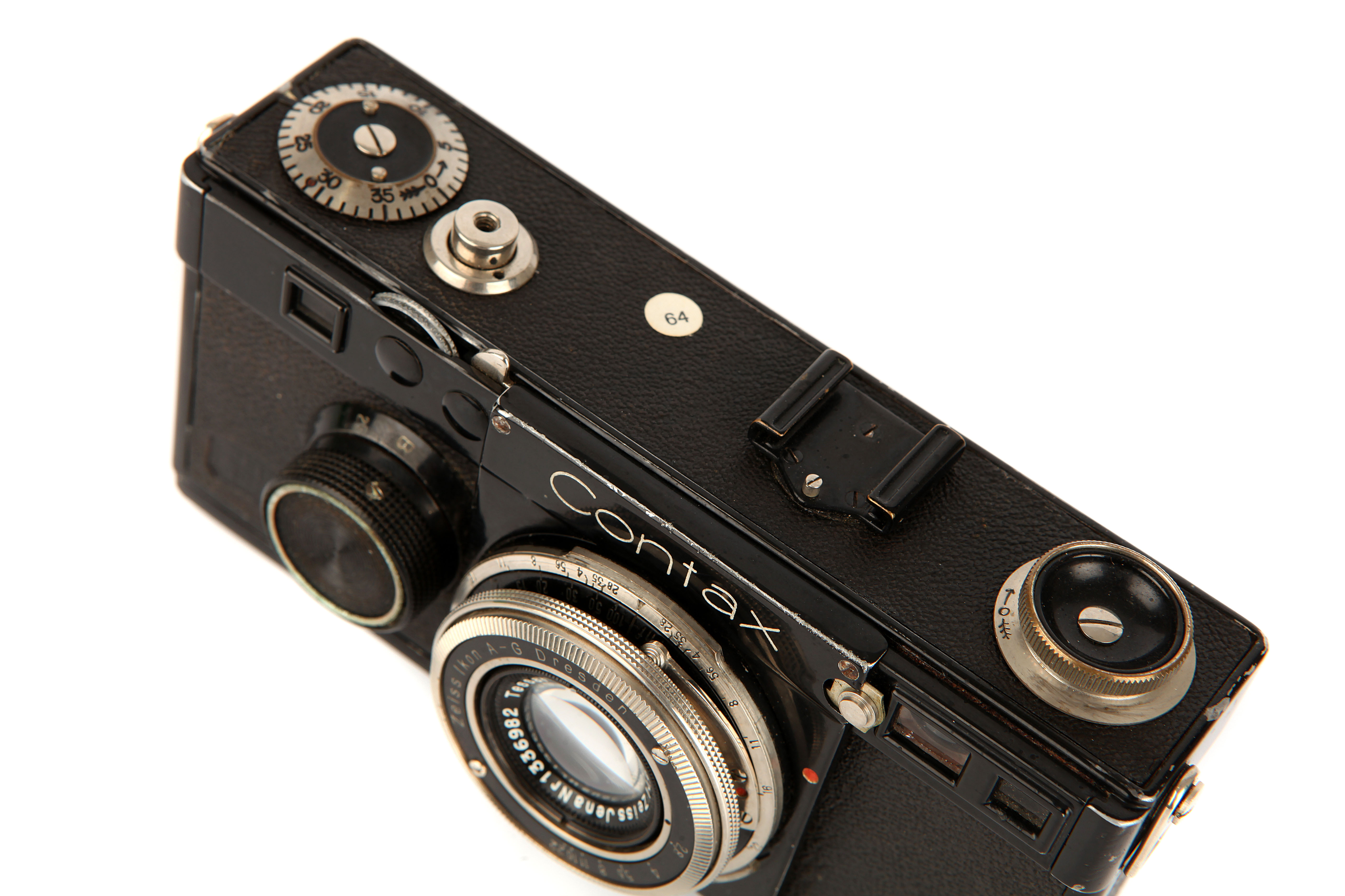 A Zeiss Ikon Contax Ia Type 2 Rangefinder Camera, - Image 2 of 5
