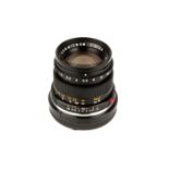 A Leitz Summicron f/2 50mm Lens,