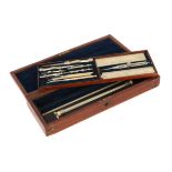 A Case of Drawing Instruments - Formerly the Property of the Surveyor General of India,