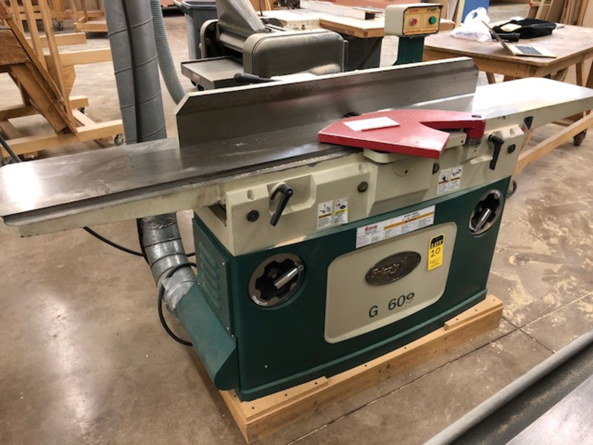 2011 grizzly model g0609 12" x 48" wood jointer s/n gj12-0602 - removal available October 26, 2018 - Image 2 of 2