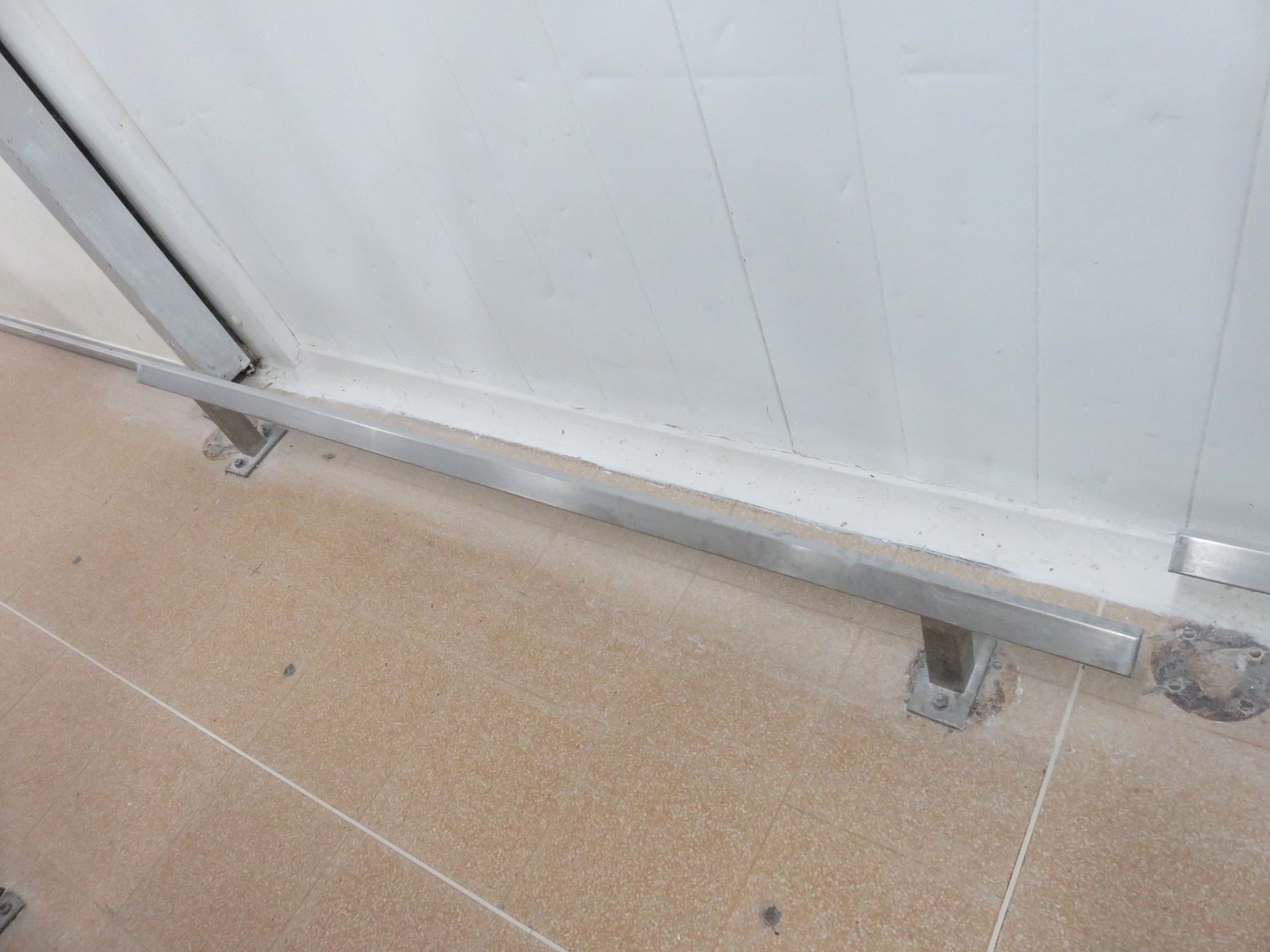 2 x S/s Bumper Bars. Approx 7 meters and 2 meters. Lift Out £25 - Image 2 of 2