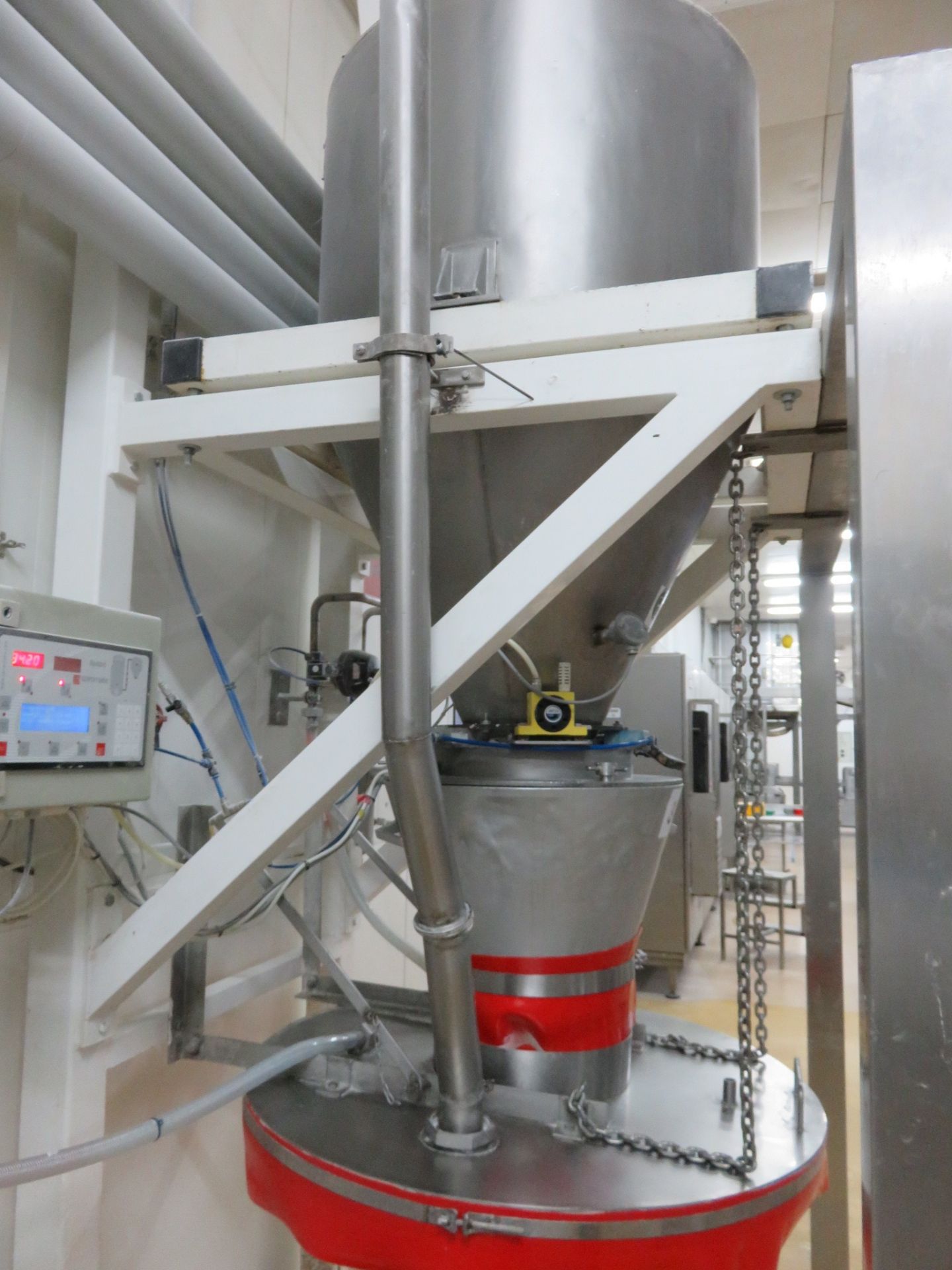 Spiromatic model Spido 6. Flour delivery system. Up to 350 kilos.On weigh cell. Lift Out £300 - Image 6 of 7