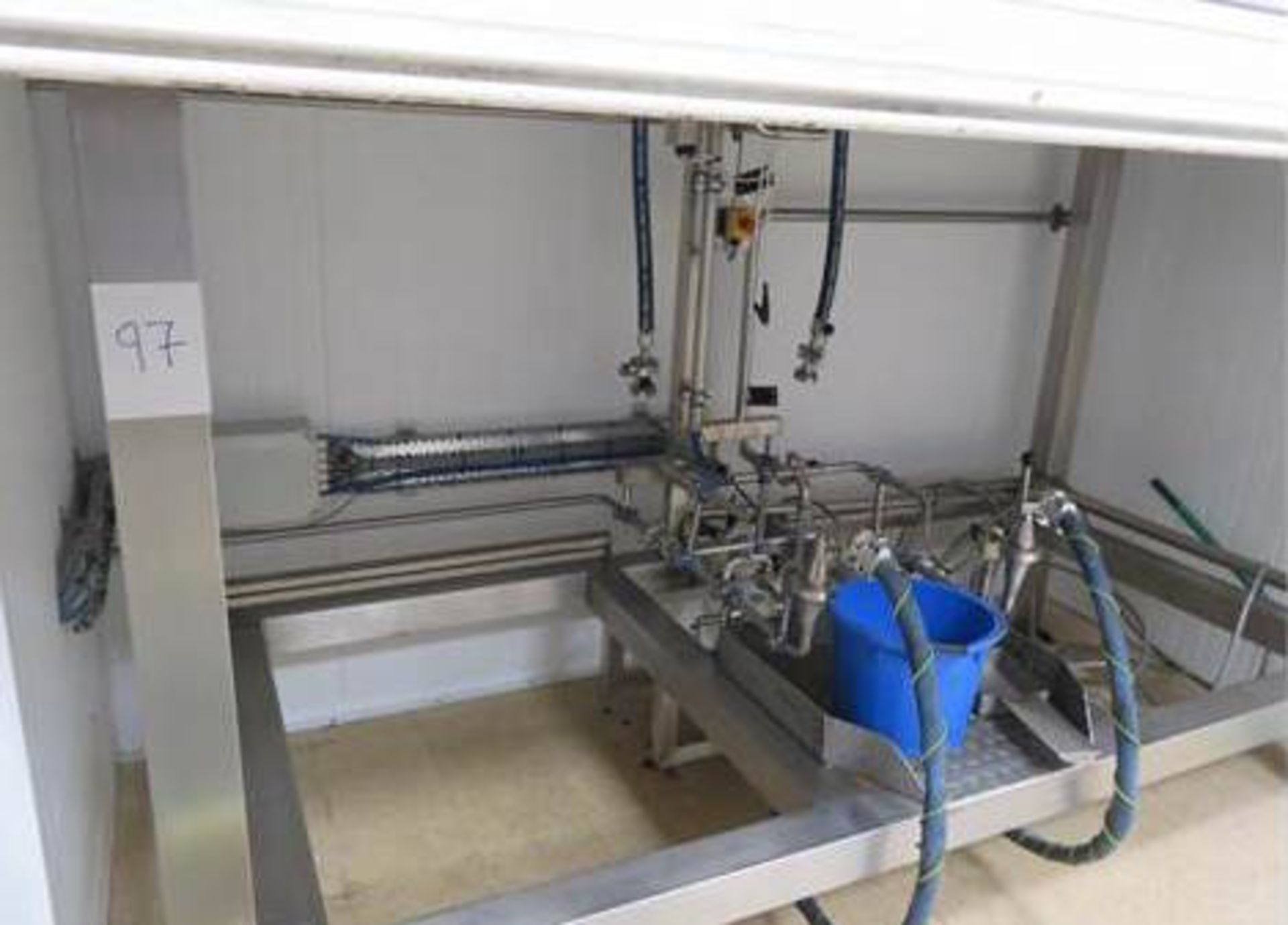 Skid mounted Yeast dosing system with refrigeration. Lift Out £200 - Image 8 of 9