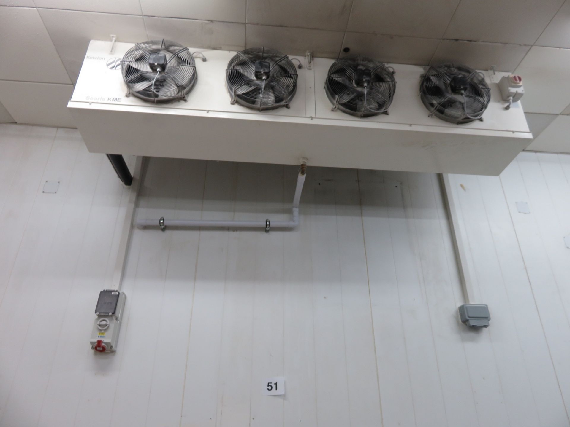 5 x Searle KME 4 Fan Evaporators. lift out charge £350
