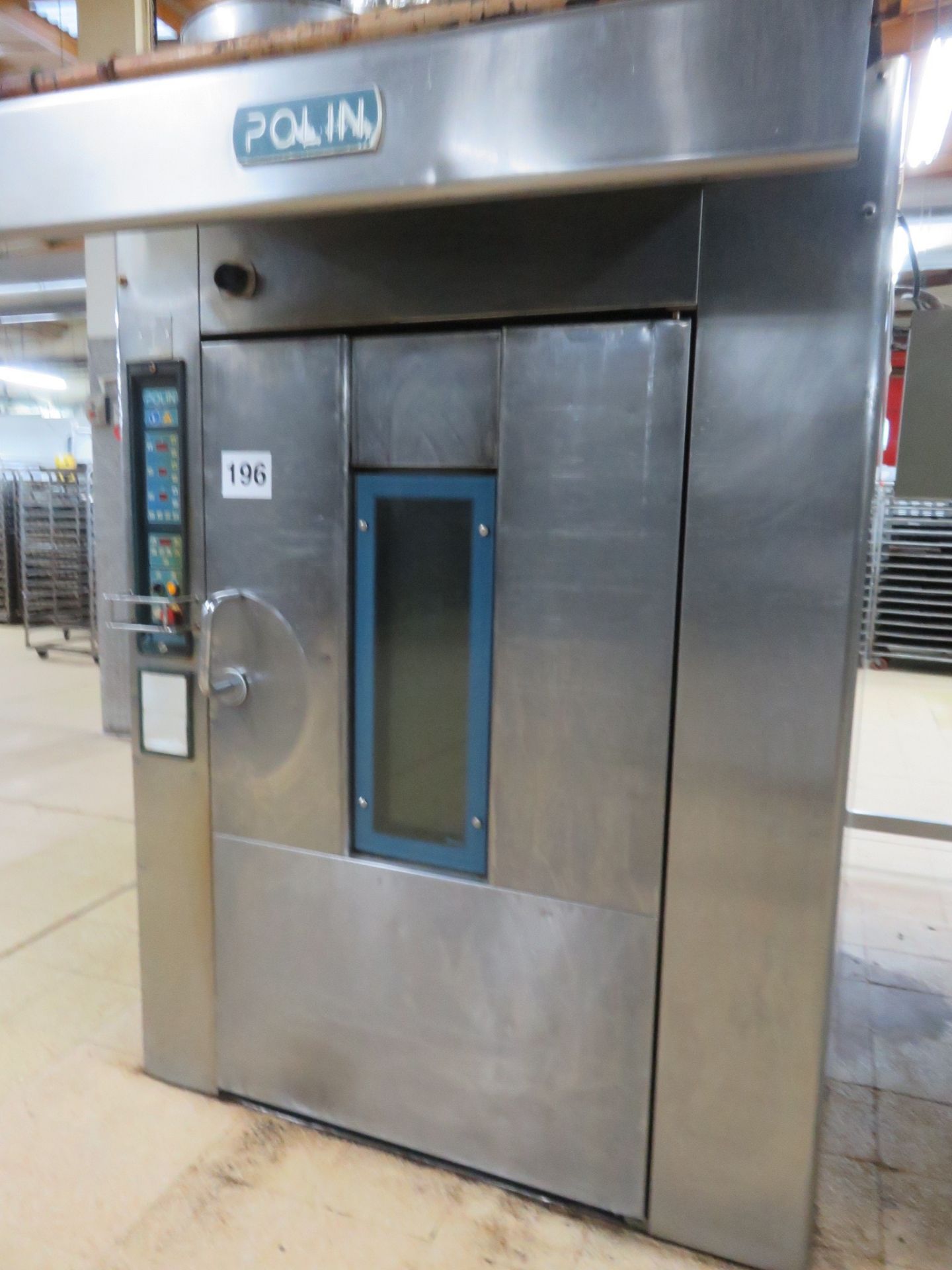 Polin S/s gas fired Oven. Takes 1 x double Rotary Rack Type B23 . Lift Out £320
