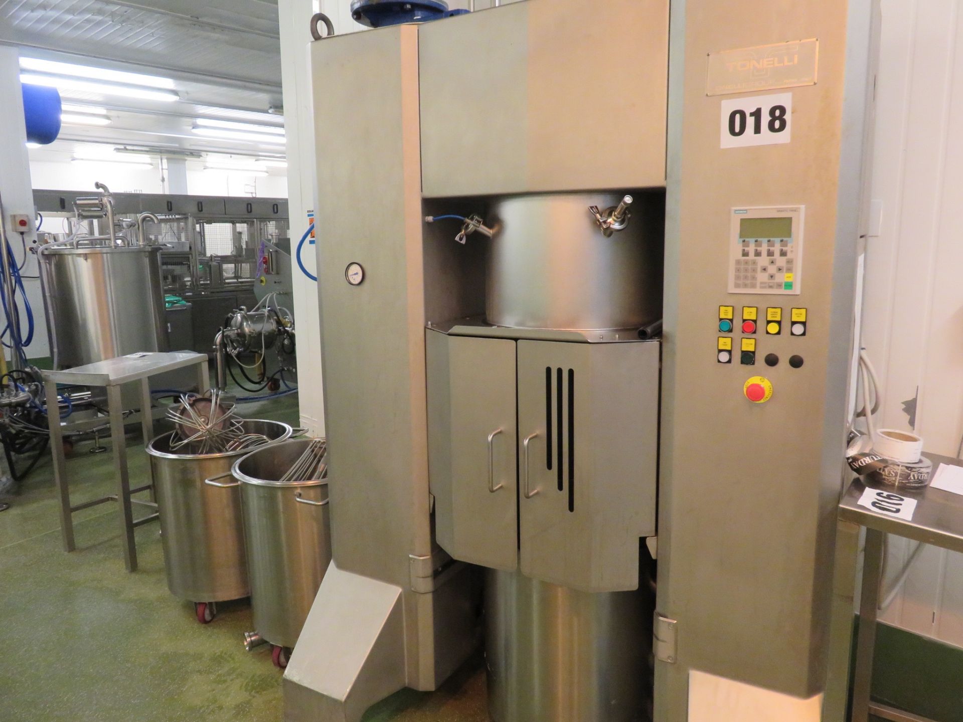 Tonelli 120 LT High Speed Mixer. S/s. YOM 2013. With 1 bowl. Lift out £210 - Bild 6 aus 6