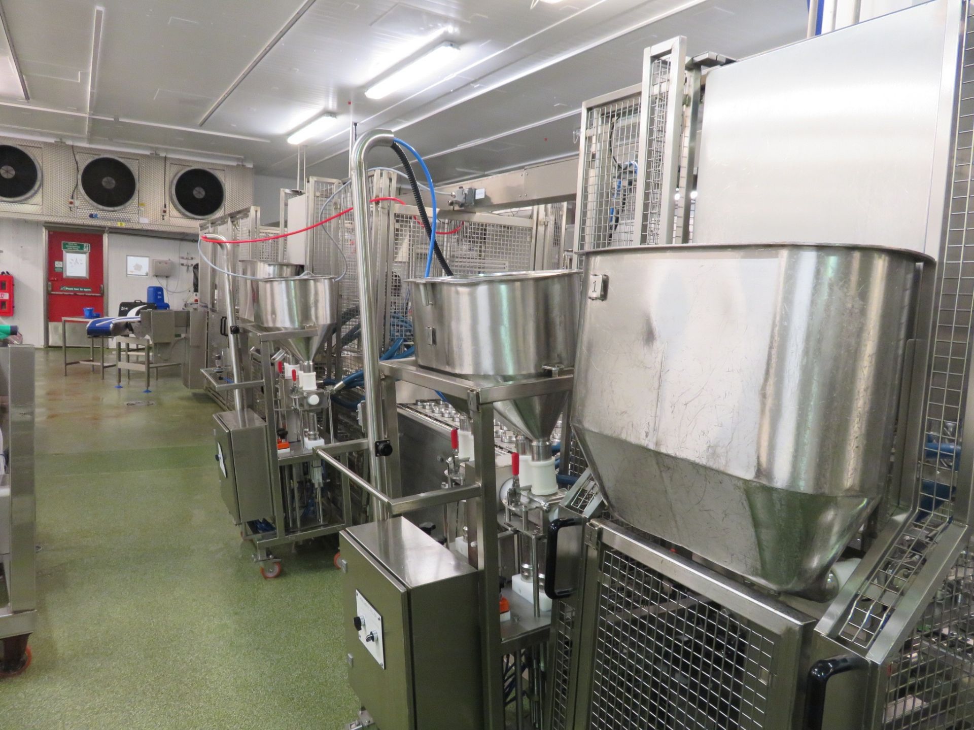 CWM Automation Complete dessert line: de-nester, filling & lidding. Lift out £2,700 - Image 4 of 12