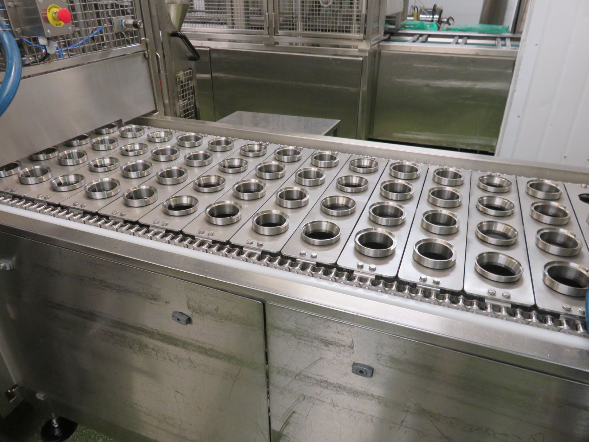 CWM Automation Complete dessert line: de-nester, filling & lidding. Lift out £2,700 - Image 5 of 12