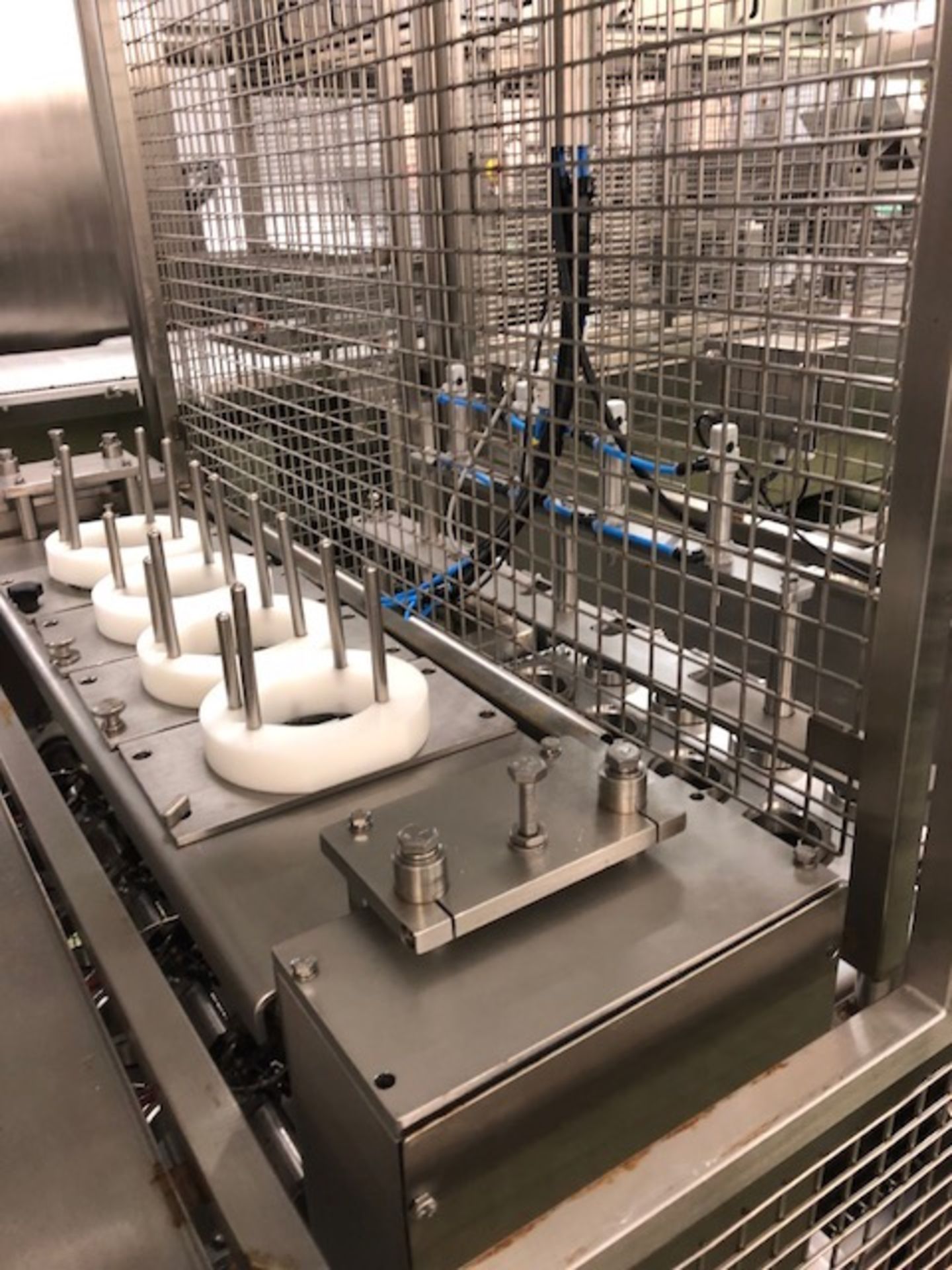 CWM Automation Complete dessert line: de-nester, filling & lidding. 4 across. Lift out £2,700 - Image 8 of 11