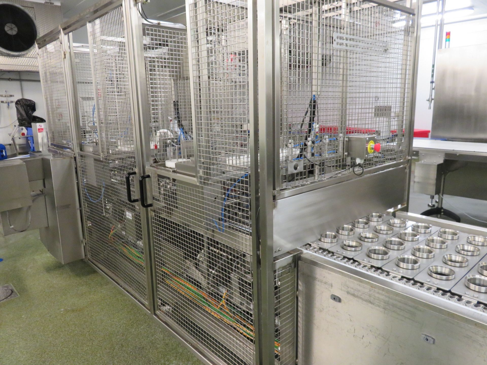 CWM Automation Complete dessert line: de-nester, filling & lidding. Lift out £2,700 - Image 6 of 12