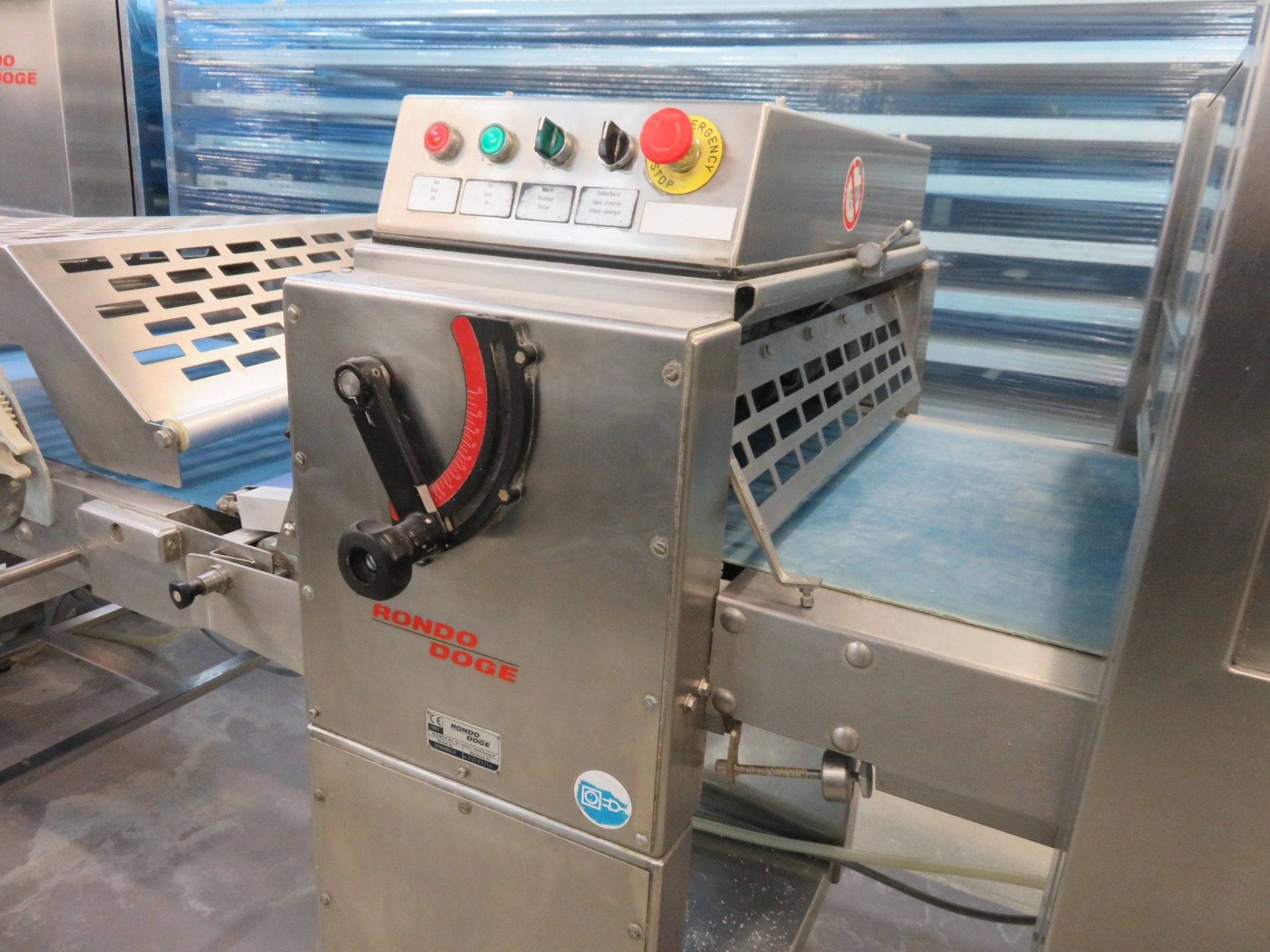 A complete ciabatta and panini line By Rondo. Lift out charge £500 - Bild 10 aus 15