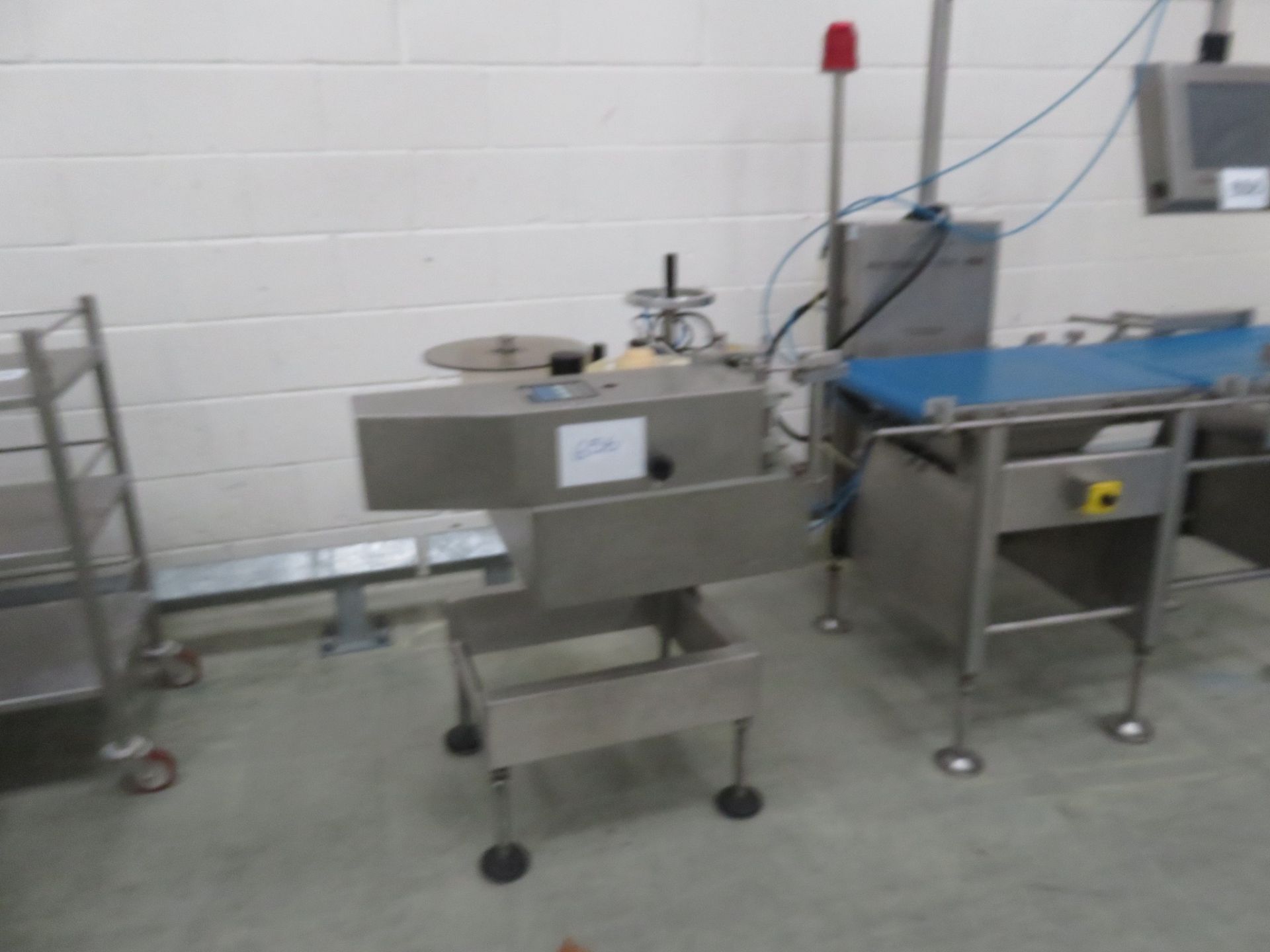 AEW Delford OCM 9500 Marel Check Weigh, price labeller for boxes/cartons. Lift out charge £30 - Image 2 of 4