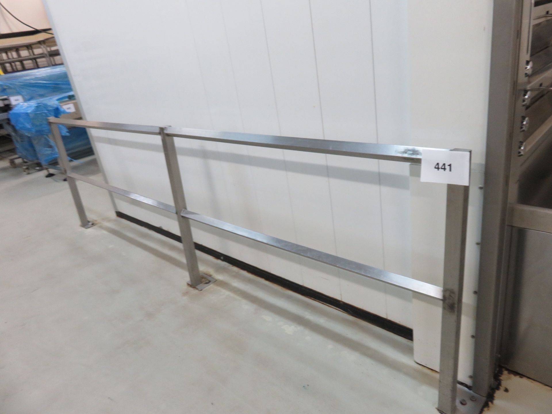 S/s Bumper Bar. Approx 2300mm long x 800mm high. lift out charge £20