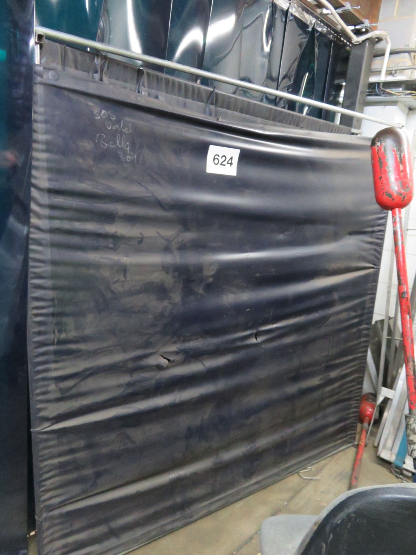 2 x Welding Screens. Lift out charge £10