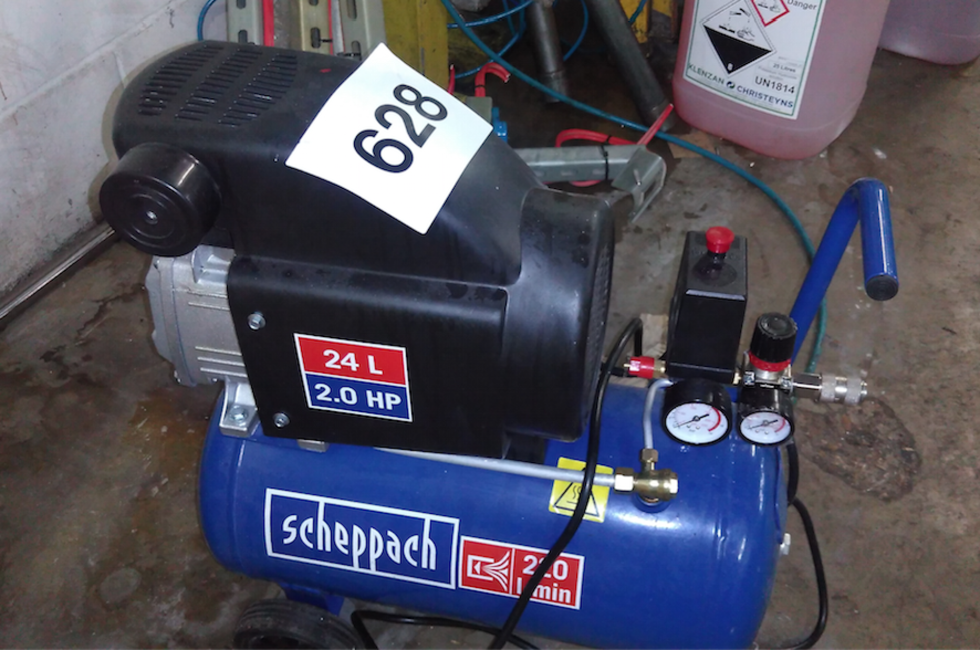 Scheppach Air Compressor. Lift out charge £20
